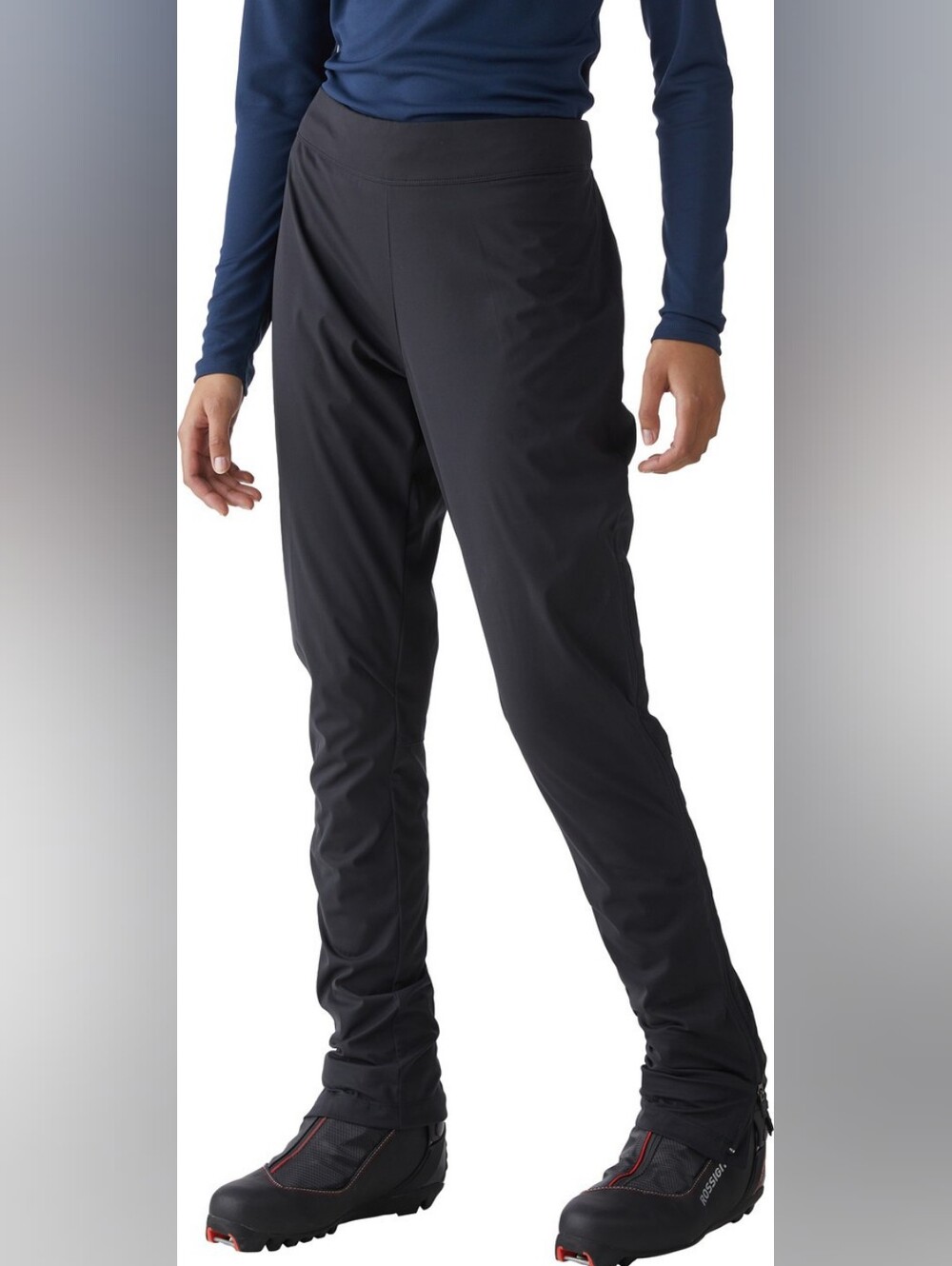 New Women's  MEC Black Trax Nordic Softshell Pants